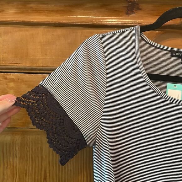 Love Ellie Nicki Knit Dress - Navy Size Small - Picture 3 of 7